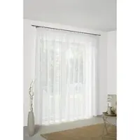 Wirth Gardine "Anita", weiß, B:950cm H:245cm, Polyester, Gardinen, Gardine, Fertig-Store mit FB 1:3 nach Maß