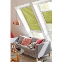 Sunlines Dachfensterplissee "Classic Style Crepe" Lichtschutz verspannt mit Führungsschienen
