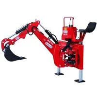 GeoTech Pro BHS 175 - Heckbagger für Traktor mit Seitenverschiebung