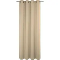 Adam Audio Vorhang ADAM "Indian Cortezada Light" Gr. 4, beige (dunkelbeige), B:145cm H:245cm, Jacquard, Baumwolle (Bio-Baumwolle), Gardinen, Vorhang, aus 100% Bio-Baumwolle