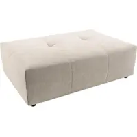 Candy Polsterhocker 3C "Yoshy", grau (taupe), B:120cm H:41cm T:83cm, 100% Polyester, Hocker, Polsterhocker, Passend zur Serie Yoshy