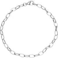 Ostsee-Schmuck Armband "Armband Charmsarmband Armband Charmsarmband", silber (weiß, neutral), Armbänder, Damen, 19cm, Silber 925 (Sterlingsilber), Armband