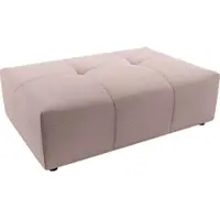 Candy Polsterhocker 3C "Yoshy", rosa (rosé), B:120cm H:41cm T:83cm, 88% Polyester, 12% Polyacryl, Hocker, Polsterhocker, Passend zur Serie Yoshy