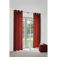 Wirth Vorhang "Dim out" Gr. 4, rot, B:145cm H:245cm, Polyester, Gardinen, Vorhang
