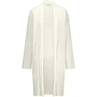 Peter Hahn Long-Strickjacke weiss