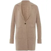 Peter Hahn Strickmantel aus 100% Kaschmir beige, 36
