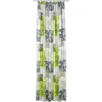 Wirth Vorhang "JOLANDA" Gr. 5, grün, B:145cm H:255cm, Polyester, Gardinen, Vorhang