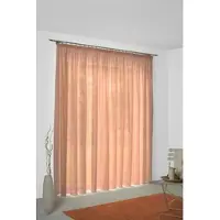 Wirth Vorhang "Sunday" Gr. 5, orange (terrakotta), B:141cm H:255cm, Jacquard, Baumwolle, Polyester, Gardinen, Vorhang, nach Maß