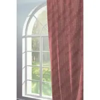 Adam Audio Vorhang ADAM "Argentinian Criolla" Gr. 5, rot, B:142cm H:255cm, Jacquard, Baumwolle, Gardinen, Vorhang, aus 100% Bio-Baumwolle