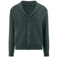 Louis Sayn Schalkragen-Strickjacke grün, 54