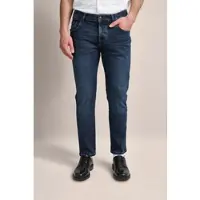 Bugatti 5-Pocket-Jeans "Basic Essentials", Herren, Gr. 35, Länge 34, blau (dunkelblau), 92% Baumwolle, 6% Polyester, 2% Elasthan, Jeans 5-Pocket-Jeans, Flexcity-Stretch