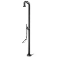 Jee-O Soho 02 Gartendusche mit Handbrause,Beschichtung: hammerbeschichtet schwarz matt