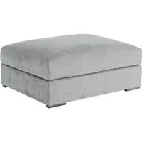 Home affaire Polsterhocker "Casa XXL, B: 125 cm", grau (hellgrau), B:125cm H:52cm T:101cm, 100% Polyester, Hocker, Polsterhocker, Mega-Hocker, in Cord oder Chenille-Struktur, Federkern
