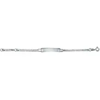Firetti Armband "Schmuck Geschenk Silber 925 Armkette ID-Platte Panzerkette" Gr. 16, silber (silberfarben), Armbänder, Jungen, 16, Silber 925 (Sterlingsilber), Armband