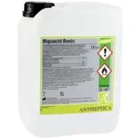 Antiseptica Dr. Hans-Joachim Molitor GmbH Antiseptica Flächendesinfektion Biguacid Basic, aldehydfrei, Gebrauchsfertiges Desinfektionsmittel zur gezielten Schnelldesinfektion, 5 Liter - Kanister