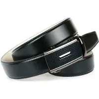 Anthoni Crown Ledergürtel , Herren, Gr. 90, schwarz, Leder, unifarben, Gürtel Ledergürtel, Stilvoller Ledergürtel mit stufenloser Weitenregulierung