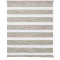 Good life Doppelrollo "MELIA" Gr. 3, braun (mokka), B:80cm H:150cm, Kunststoff, Metall, Polyester, Rollos, Doppelrollo