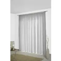 Wirth Vorhang "Neveres" Gr. 3, grau (platingrau), B:135cm H:225cm, Jacquard, Baumwolle, Gardinen, Vorhang