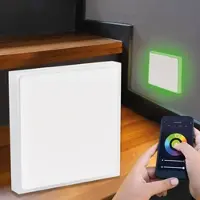 Longlife LED LED Treppenleuchte eckig weiß - Lichtfarbe: Smart Tuya RGB CCT 3W - Lichtaustrit...