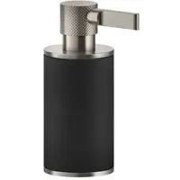 Gessi Inciso Stand-Seifenspender, Behälter schwarz matt, 58538