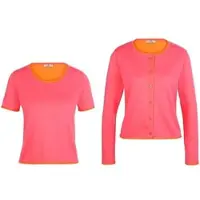 Peter Hahn Twinset aus 100% SUPIMA-Baumwolle pink, 44