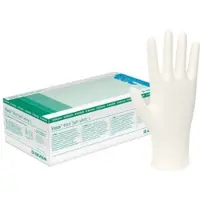 B Braun Vasco Nitril Soft white Einmalhandschuhe, Untersuchungshandschuh, puderfrei, unsteril, latexfrei, 200er-Packung, 1 Packung = 200 Stück, Größe XS