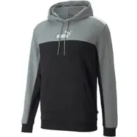 Puma Ess+ Metallic Block Hoodie Herren black M