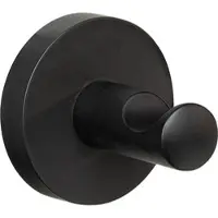 Evenes Handtuchhaken Eldrid nero, Messing schwarz - 93 162 68