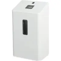 Ophardt hygiene SanTRAL Plus UDU 5 Automatischer Seifenspender, 600 ml, Hygienespender mit Sensor für Flüssigseifen und Alcogel aus Edelstahl, Farbe: verkehrsweiß, P/S