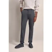 Bugatti Stoffhose "Modern Fit", Herren, Gr. 40, Länge 30, grau (dunkelgrau), 89% Baumwolle, 7% Elastomultiester, 4% Elasthan, normal, Hosen Stoffhose, Basic Essential