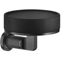 Gessi Inciso Seifenablage schwarz matt zur Wandmontage, 58502707, Farbe: Metall Schwarz gebürstet PVD