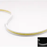 Longlife LED COB 24V LED Streifen 5M 7.7W/m 336LED/m 4mm - Lichtfarbe: Kaltweiß 6000K - Schut...