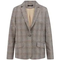 Fadenmeister Berlin Blazer schmalem Reverskragen multicolor