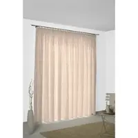 Wirth Vorhang "Gospic" Gr. 2, orange (terra), B:132cm H:175cm, Jacquard, Baumwolle, Polyester, Gardinen, Vorhang