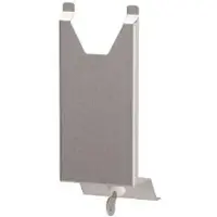 Ophardt hygiene ingo-man plus V IMP Touchless E Verschlussblende, Hochwertige Blende ohne Fenster, Edelstahl, geschliffen