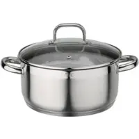 GSW Bratentopf FOGO mit Glasdeckel 24cm