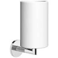 Gessi Ingranaggio, Becherhalter zur Wandmontage, mit festem Becher weiß matt, 63807030, Farbe: Kupfer PVD