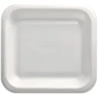 Papstar Starpak 50 Siegelschalen, XPS 4,2 cm x 24,5 cm x 26,5 cm weiss laminiert