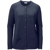 Peter Hahn Strickjacke aus 100%Schurwolle Pure Tasmanian Wool blau, 36