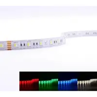 Longlife LED Strip 24V LED Streifen 5M 12W/m 60LED/m 12mm Farbwechsel - Lichtfarbe: RGB+3000K...