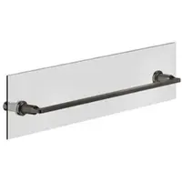 Gessi Inciso Handtuchhalter 600 mm, Montage an Glaswand, 58617710, Farbe: Messing PVD