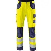 Kübler Hose REFLECTIQ PSA 2 warngelb/dunkelblau Form 2207 Größe 29K