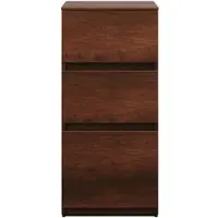 Burgbad Lin20 Unterschrank, 3 Auszüge, 400x487x870mm, USIV040F5359