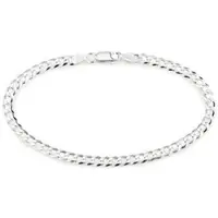 Bruno Banani Armband "Schmuck Geschenk Silber 925 Armschmuck Armkette Panzerkette" Gr. 21, silber (silberfarben), Armbänder, Herren, 21, Silber 925 (Sterlingsilber), Armband