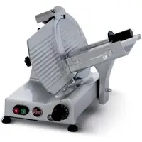 Fac F 250 R - Aufschnittmaschine mit Messer 250 mm - mit zu desinfizierenden Teilen - Schleifgerät