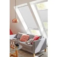 Sunlines Dachfensterplissee "StartUp Style Honeycomb TL" Lichtschutz verspannt mit Führungsschienen