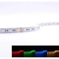 Longlife LED Strip 24V LED Streifen 5M 15W/m 60LED/m 12mm Farbwechsel - Lichtfarbe: RGB+3000K...