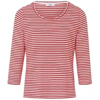 Peter Hahn Rundhals-Shirt 3/4-Arm rot