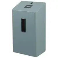 Ophardt hygiene SanTRAL Plus UDU 5 Automatischer Schaumseifenspender, 600 ml, Berührungsloser robuster Hygienespender für Schaumseifen aus Edelstahl, Farbe: hellgrau-blau, P/F