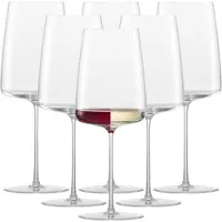 Zwiesel Glas Glas SIMPLIFY Weinglas fruchtig & fein 6er Set